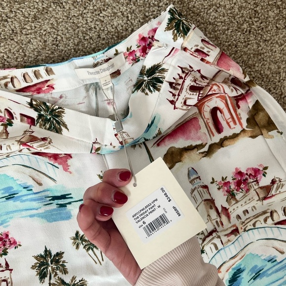 Favorite Daughter Scenic Print Wide Leg Pants - Picture 3 of 5